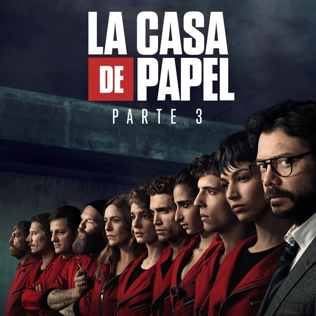 کاور فیلم سرقت پول(money heist)