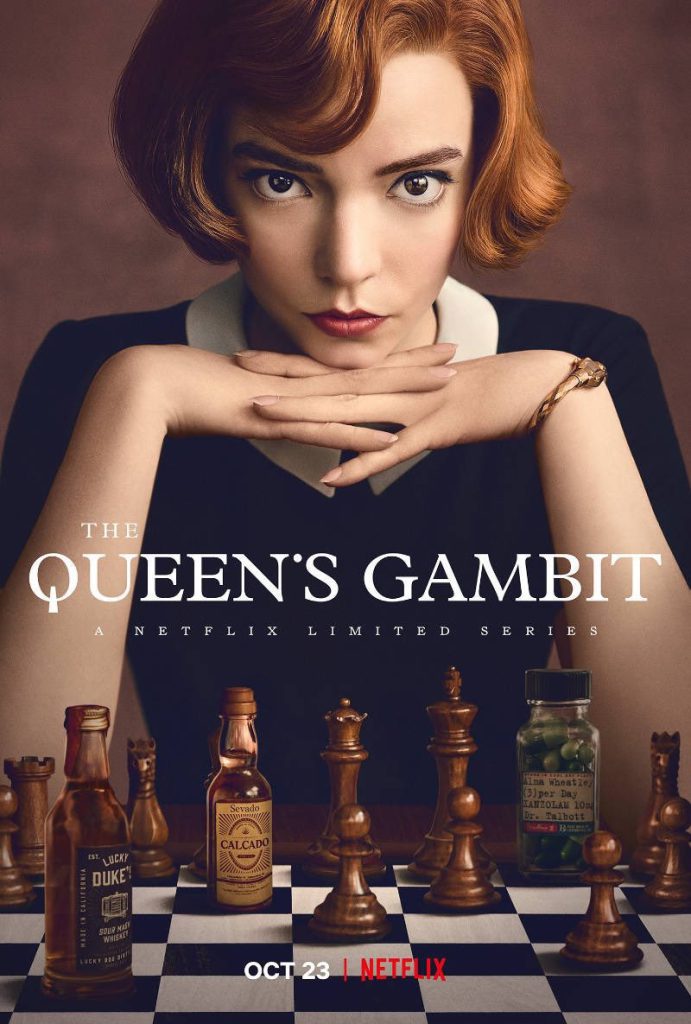 کاور مینی سریال گامبی وزیر (The Queen's Gambit)