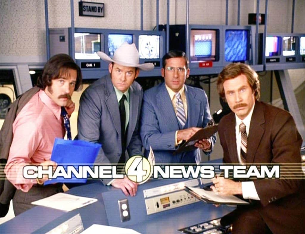 کاور فیلم گوینده (Anchorman)